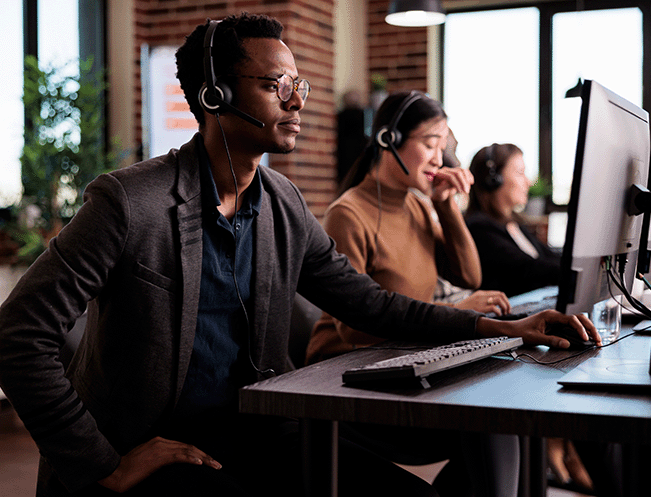 Contact illustration